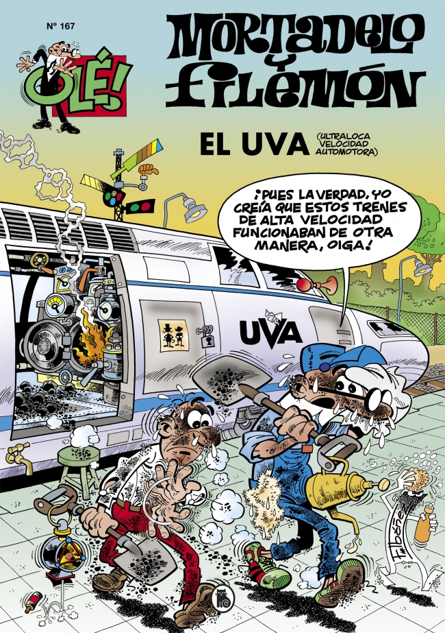 Mortadelo y Filemón. El U.V.A. (Ultraloca Velocidad Automotora) (Olé! Mortadelo 167)