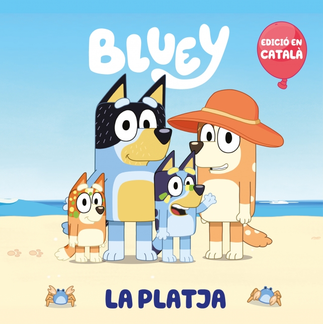 Bluey. Un conte - La platja (edició en català)