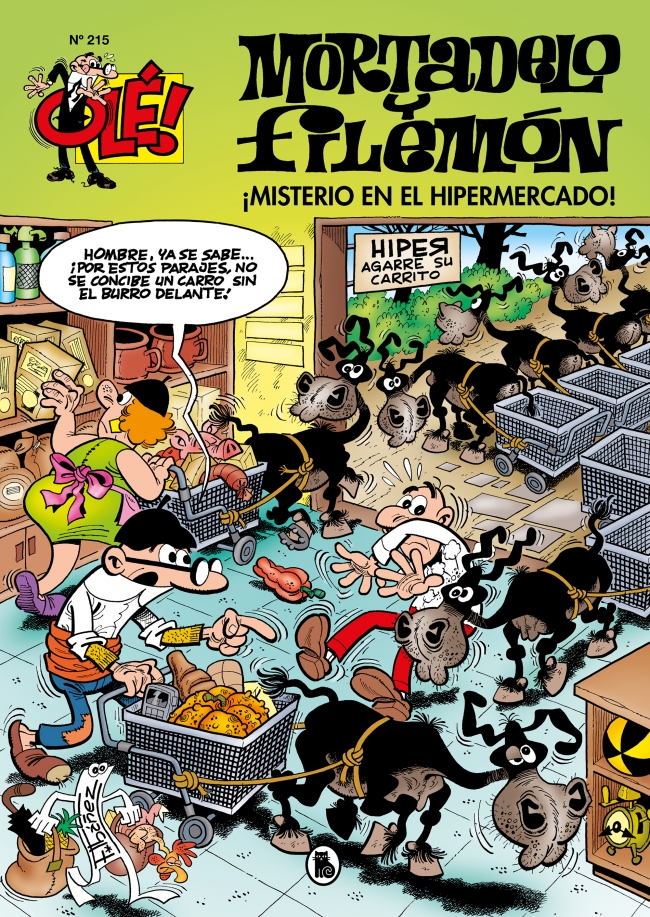 Mortadelo y Filemón. ¡Misterio en el hipermercado! (Olé! Mortadelo 215)