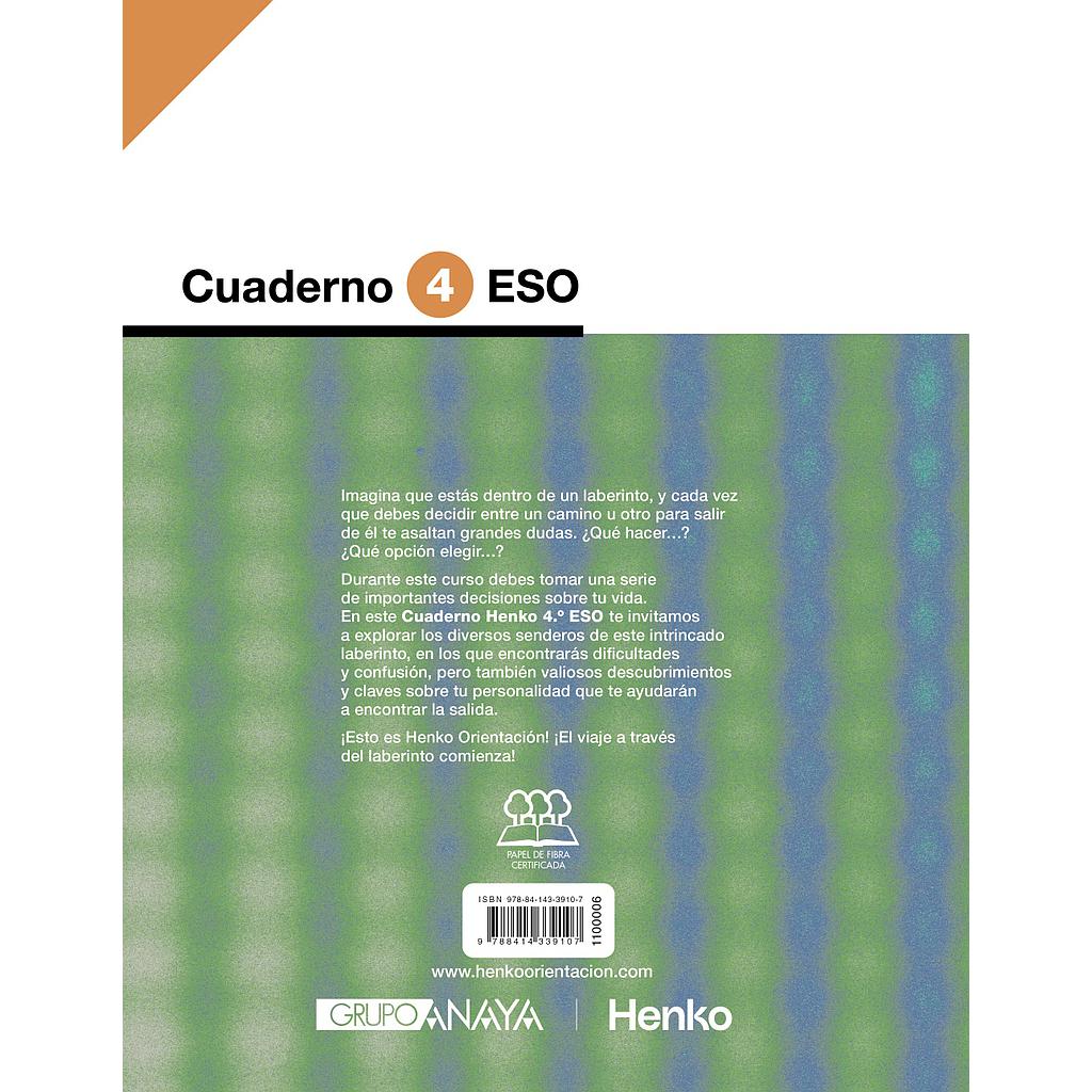 CUADERNO HENKO 4 ESO