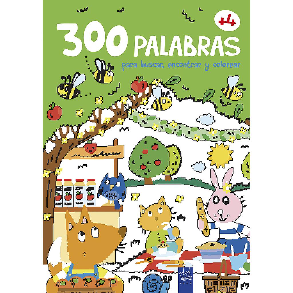 300 palabras para buscar, encontrar y colorear +4. El campo