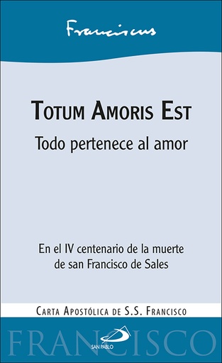 [9788428567985] Totum Amoris Est