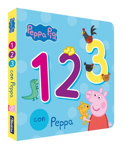 [9788448842918] Peppa Pig. Libro de cartón - 123 con Peppa