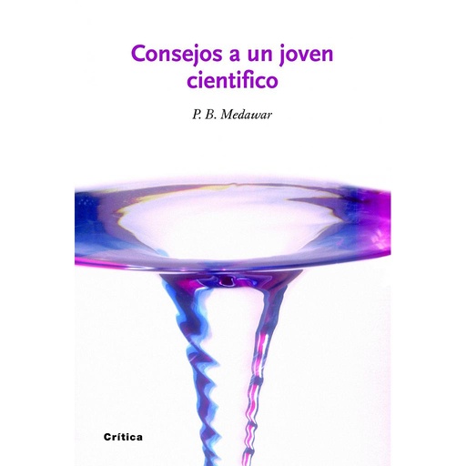 [9788498922028] Consejos a un joven científico