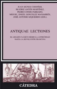 [9788437622439] Antiquae lectiones
