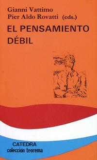 [9788437607399] El pensamiento débil