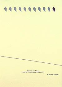 [9788437607788] Poemas de Tang