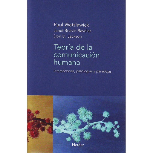 [9788425412059] Teoría de la comunicación humana