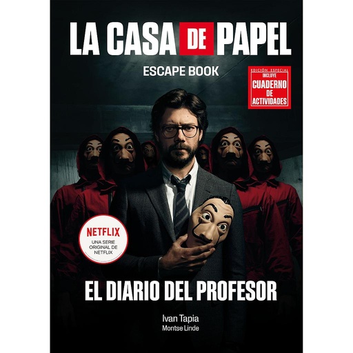 [9788418260209] La casa de papel. Escape book EDICIÓN ESPECIAL