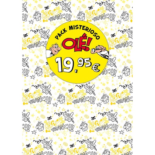 [9788402430137] Pack misterioso Olé! amarillo (Olé! Mortadelo)