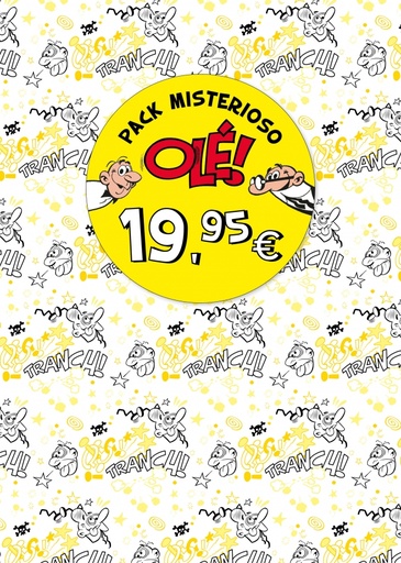 [9788402430137] Pack misterioso Olé! amarillo (Olé! Mortadelo)