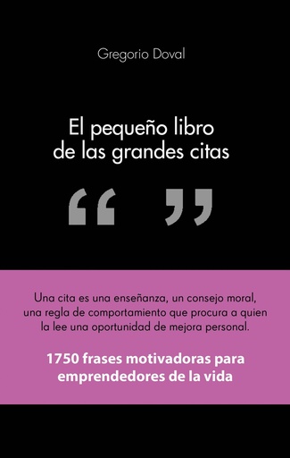 [9788415678311] EL PEQUEÑO LIBRO DE LAS GRANDES CITAS