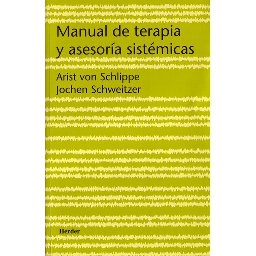 [9788425422799] MANUAL TERAPIA Y ASESORIA SISTEMICAS