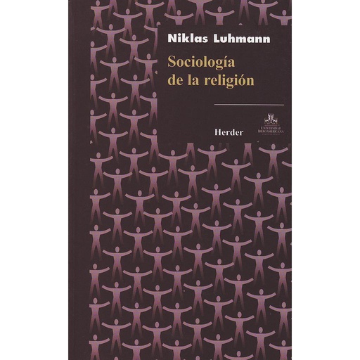[9786077727040] SOCIOLOGIA DE LA RELIGION /NIKLAS LUHMANN