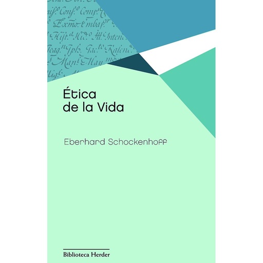 [9788425427558] Ética de la vida
