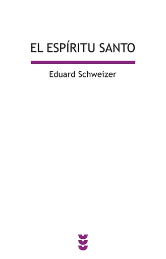 [9788430109531] El Espíritu Santo