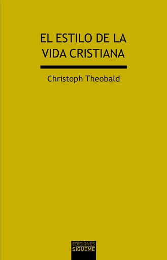 [9788430119332] El estilo de la vida cristiana