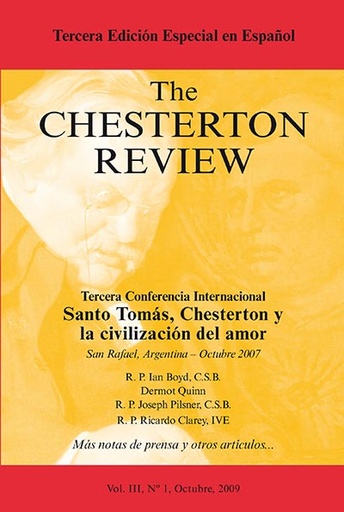 [9788490551035] The Chesterton review 3