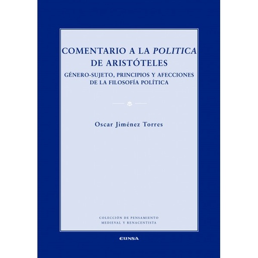 [9788431332501] Comentario a la Política de Aristóteles