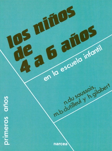 [9788427709775] Los niños de 4 a 6 años en la escuela infantil