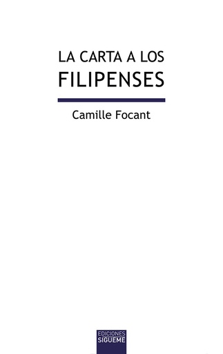 [9788430119318] La Carta a los filipenses