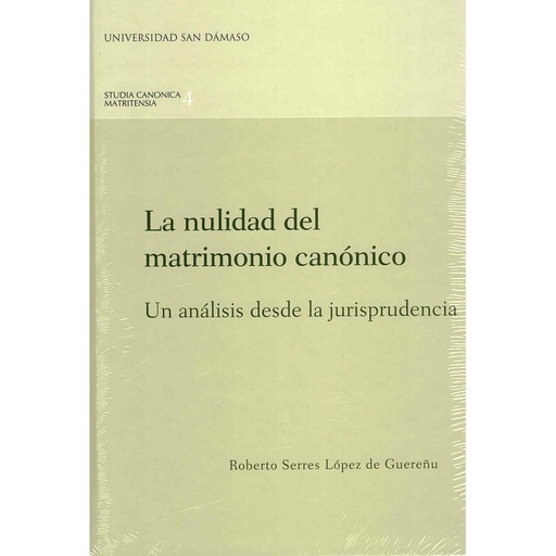 [9788417561475] La nulidad del matrimonio canónico