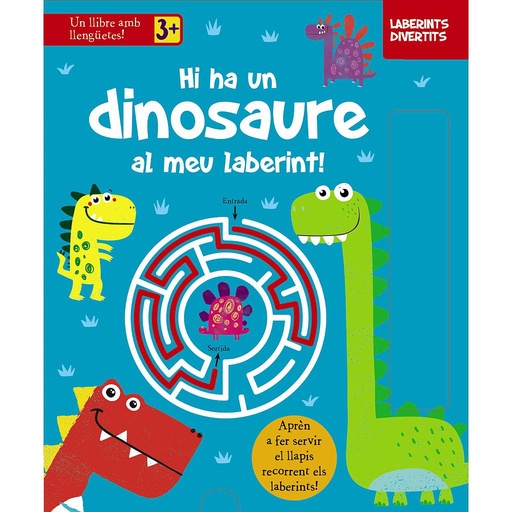 [9788413490335] Laberints divertits. Hi ha un dinosaure al meu laberint!