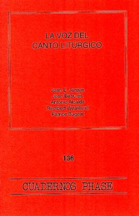 [9788474679304] Voz del canto litúrgico, La