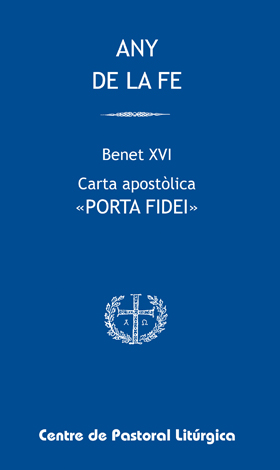 [9788498055221] Any de la fe. Carta apostòlica. Porta Fidei