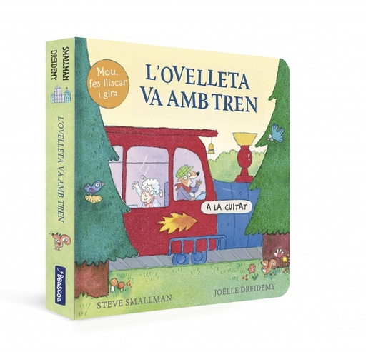 [9788448861018] L'ovelleta va en tren (L'ovelleta que va venir a sopar. Llibre de cartró)