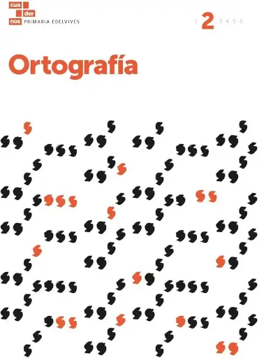 [9788414007099] Cuadernos Ortografía 2