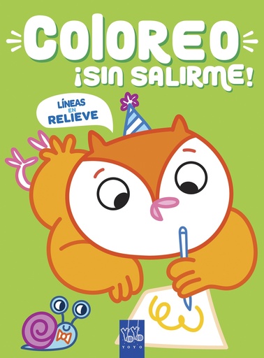 [9788408219026] Coloreo ¡sin salirme! Búho