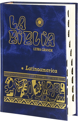 [9788499451107] La Biblia Latinoamérica [letra grande] cartoné, con uñeros