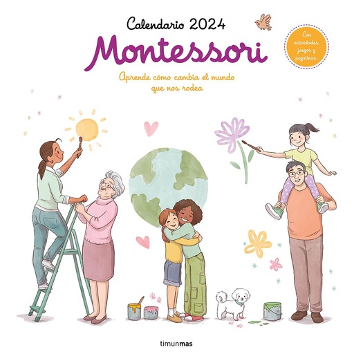 [9788408276913] Calendario Montessori 2024