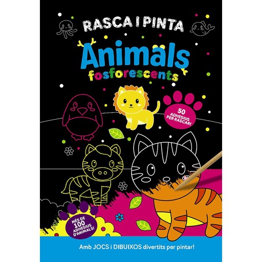 [9788413493107] Rasca i pinta animals fosforescents