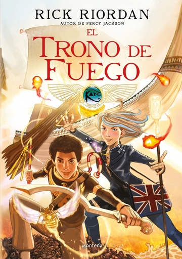 [9788417460891] El Trono de Fuego (Las crónicas de los Kane [cómic] 2)
