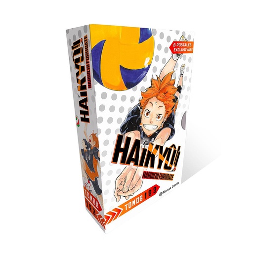 [9788411610322] Shonen Starter Set Haikyû!! nº 1+2+3