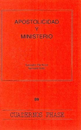 [9788474674941] Apostolicidad y ministerio