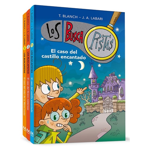 [9788418318610] Los BuscaPistas 1-3 - Pack Los BuscaPistas