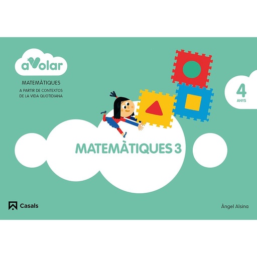 [9788421854136] Matemàtiques 3. 4 anys. A volar!