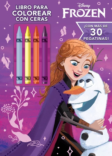[9788418940231] Frozen. Libro para colorear con ceras