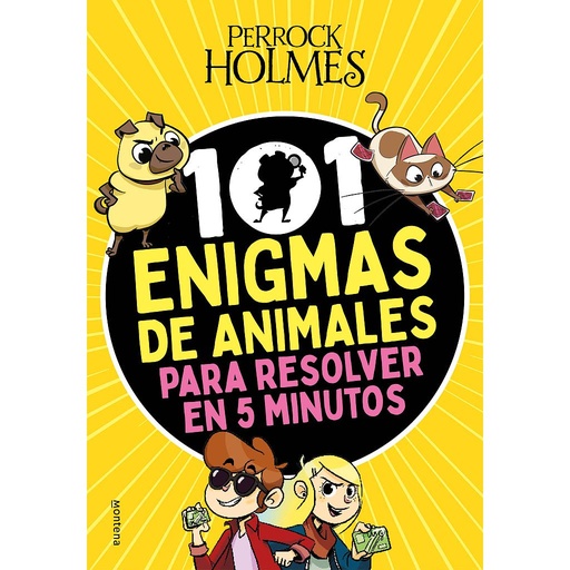 [9788418318948] Perrock Holmes - 101 enigmas de animales para resolver en 5 minutos