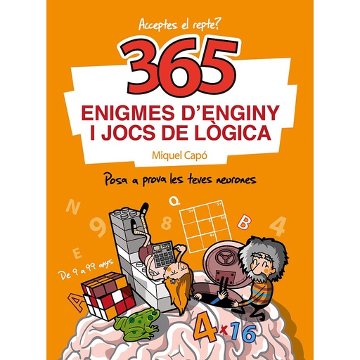 [9788418057595] 365 enigmes d'enginy i jocs de lògica