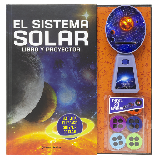 [9788408250852] El sistema solar. Libro y proyector