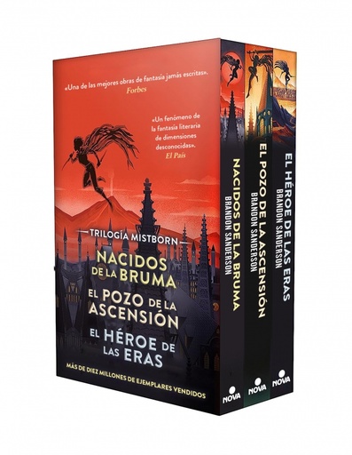 [9788419260239] Estuche Trilogía Original Mistborn (Nacidos de la Bruma | El Pozo de la Ascensión | El Héroe de las Eras) (Trilogía Original Mistborn)