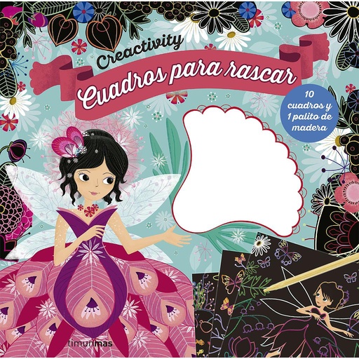 [9788408200529] Creactivity. Cuadros para rascar. Hadas