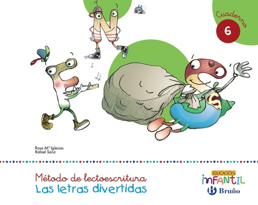 [9788469611494] Las letras divertidas Pauta Cuaderno 6