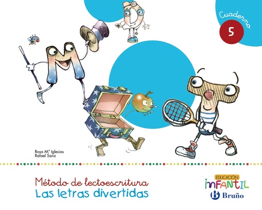 [9788469611463] Las letras divertidas Pauta Cuaderno 5