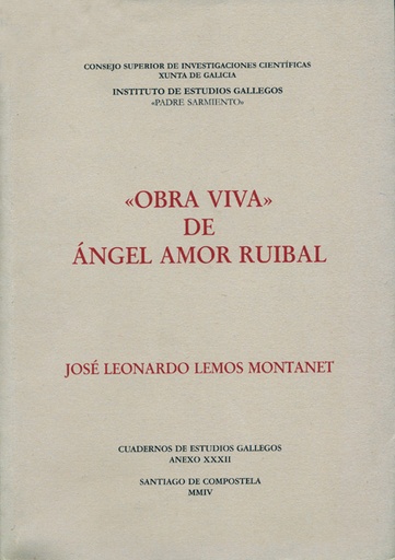 [11069] Obra viva de Ángel Amor Ruibal