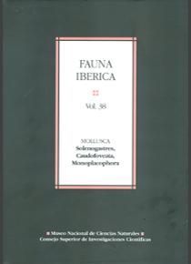 [1237338] Fauna Ibérica vol. 38. Mollusca: Solenogastres, Caudofoveata, Monoplacophora